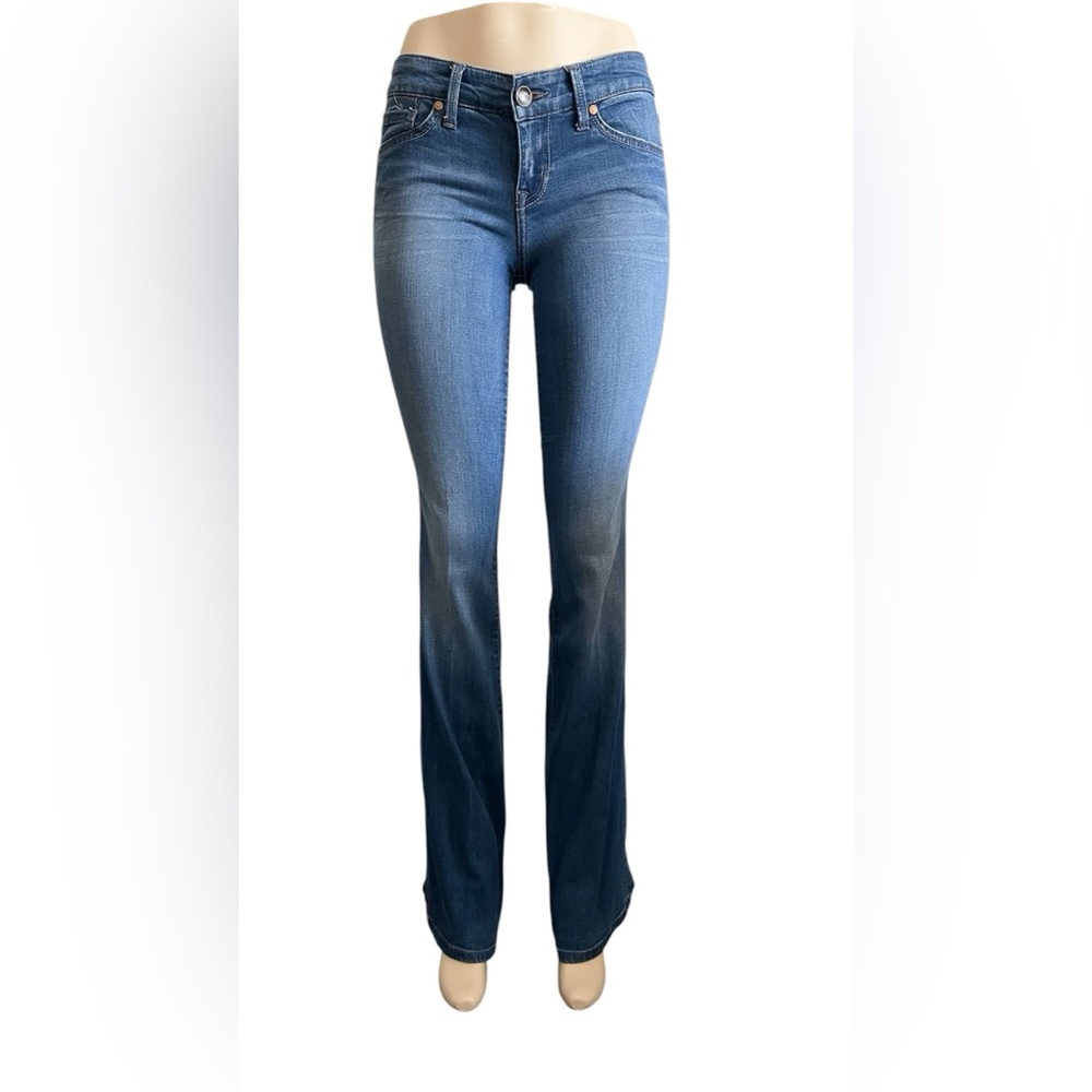 Level 99 Women's Blue Flare Jeans